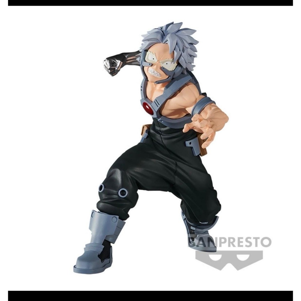 Banpresto My Hero Academia Tetsutetsu Figure Unisex OS Black New Amazing Heroes